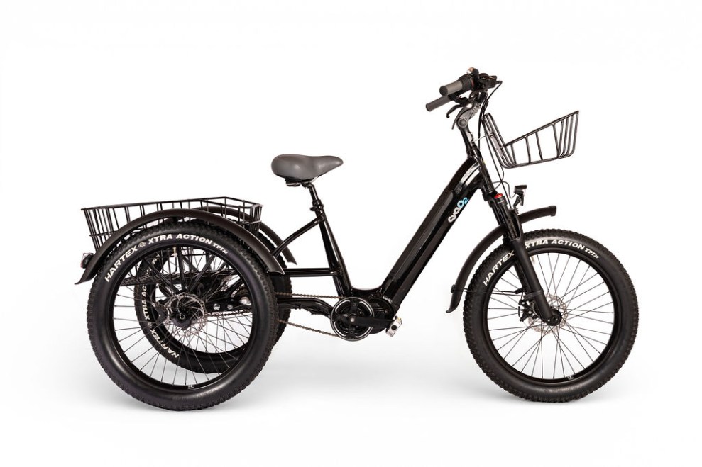 tricycle électrique CyclO2 Smart Allroad, vue de profil